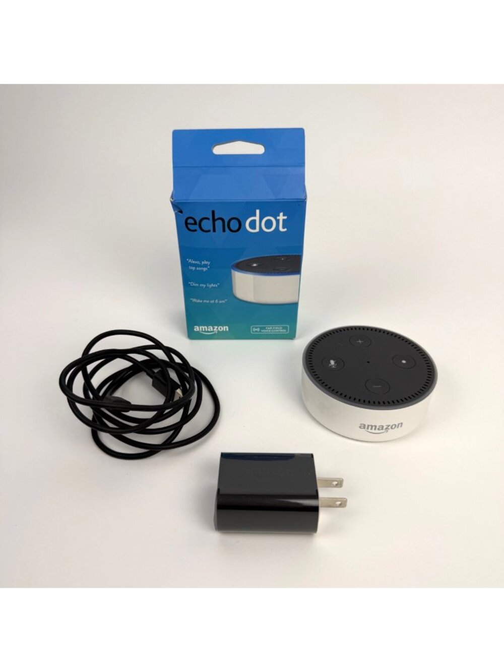 Echo Dot 2nd Generation Smart Speaker White RSO3QR